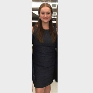 Sparkly Navy Blue Dress